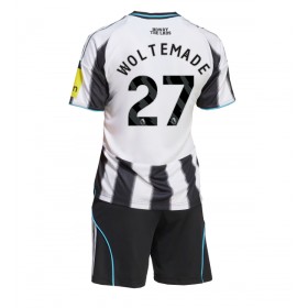 Baby Fußballbekleidung Newcastle United Nick Woltemade #27 Heimtrikot 2025-26 Kurzarm (+ kurze hosen)